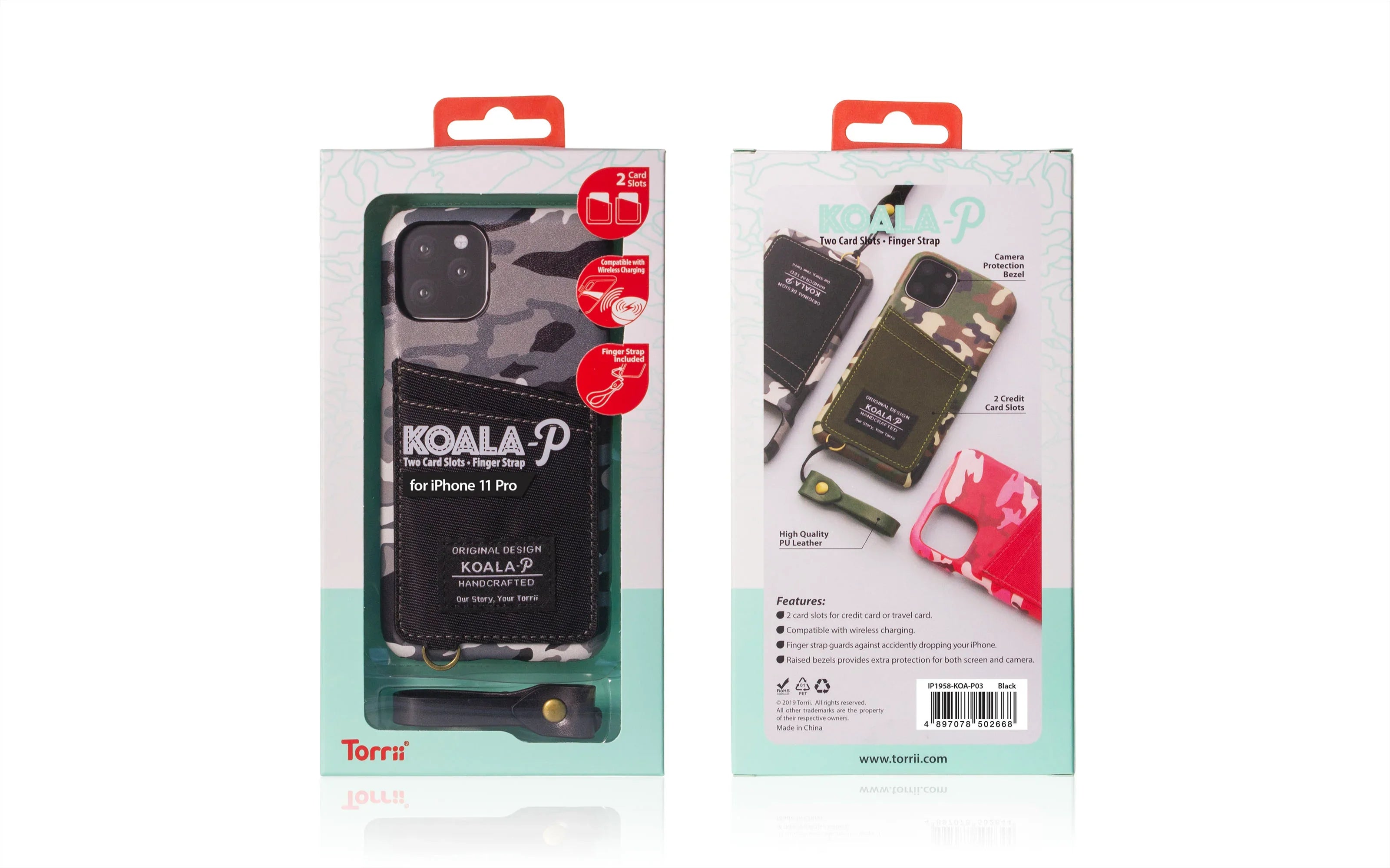 iPhone 11 Pro Torrii Koala Case – Black - Tashqila iPhone 11 Pro Torrii Koala Case – Black - Tashqila